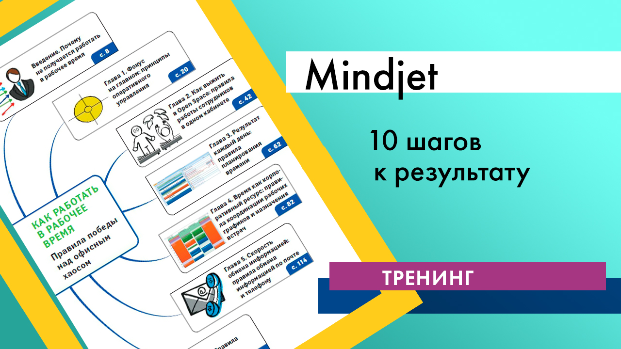 MindJet MindManager 10 шагов к результату