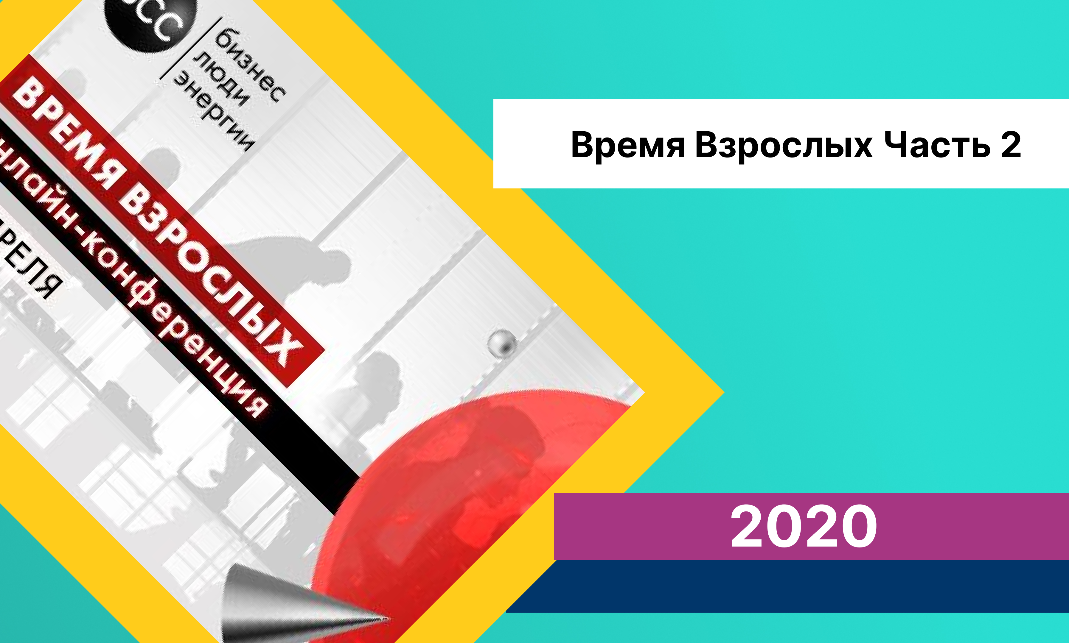 "Бизнес со смыслом-2020"  Время взрослых часть 2