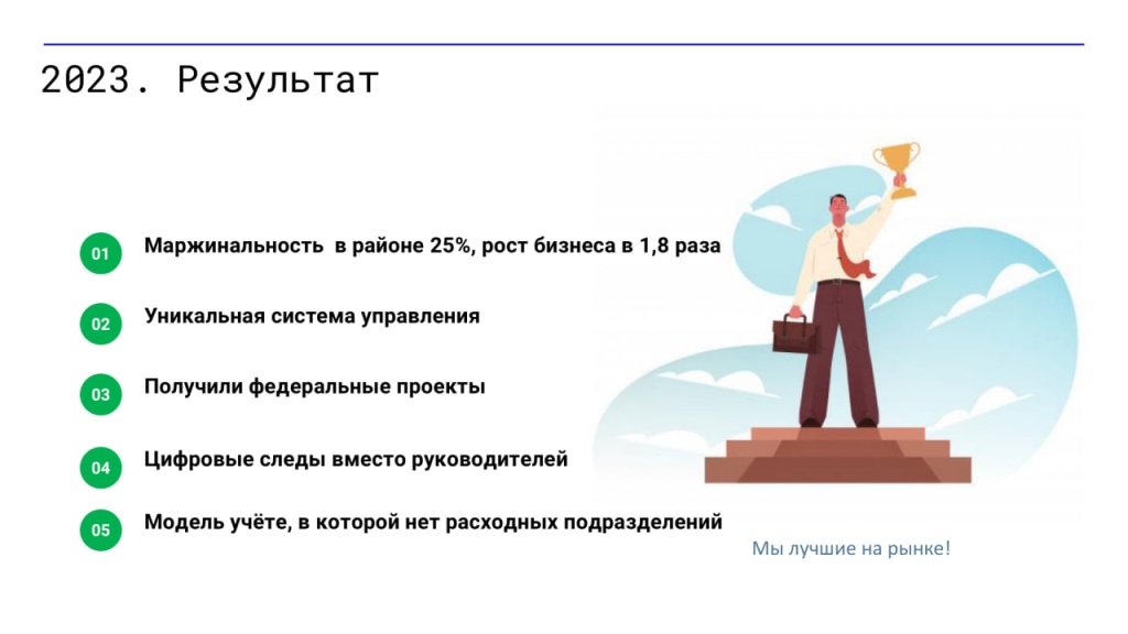 Когда управление становится свойством системы, результат перестаёт зависеть только от пропускной способности первого лица: появляются цифровые следы, прозрачный учёт, и рост бизнеса становится управляемым.